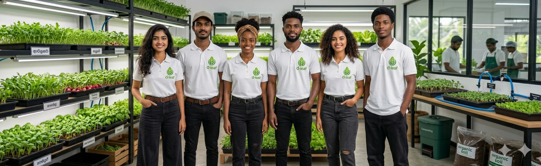 O-leaf: තිරසාර කෘෂිකර්මාන්තය උදෙසා එක්වන තාරුණ්‍යය.